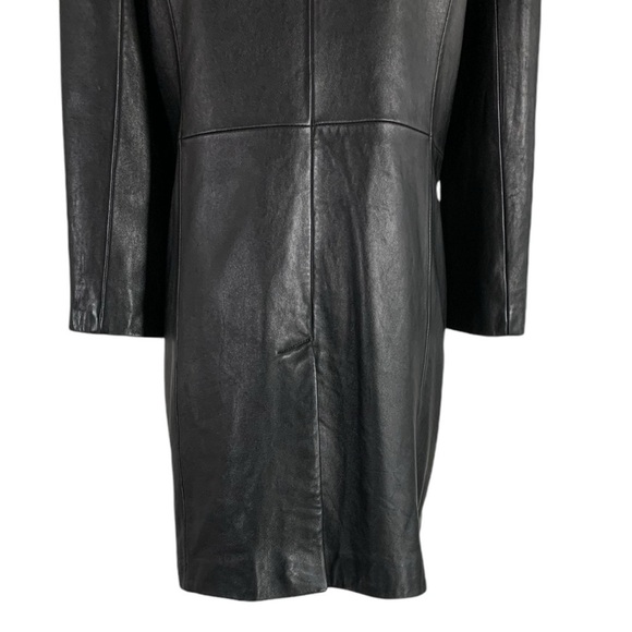 Vintage Adler Collection Leather Mid Length Jacket Size large Petite - Picture 8 of 11